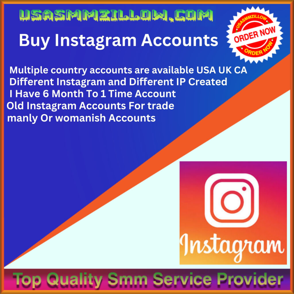 Buy Instagram Accounts - 100% Verified