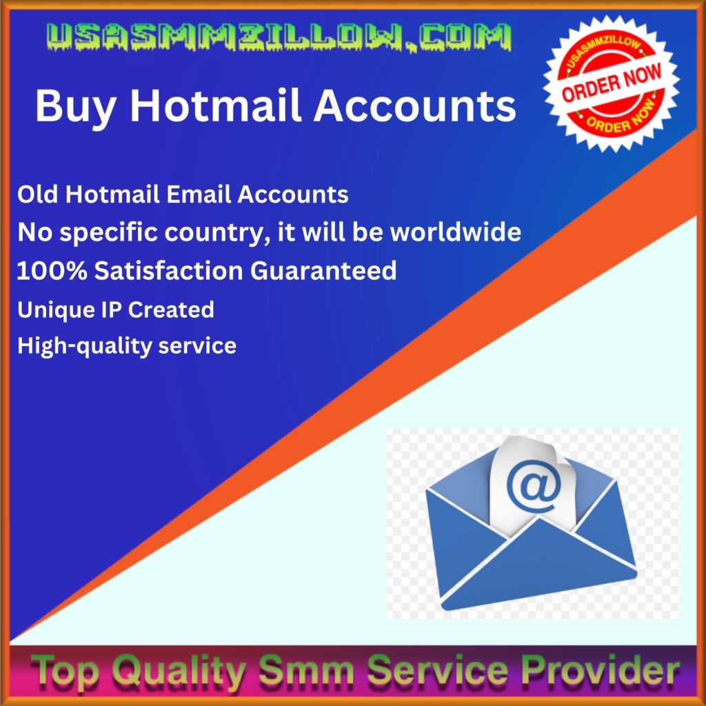 Buy Hotmail Accounts - USA SMM Zillow