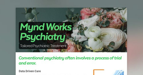 Mynd Works Psychiatry | Smore Newsletters