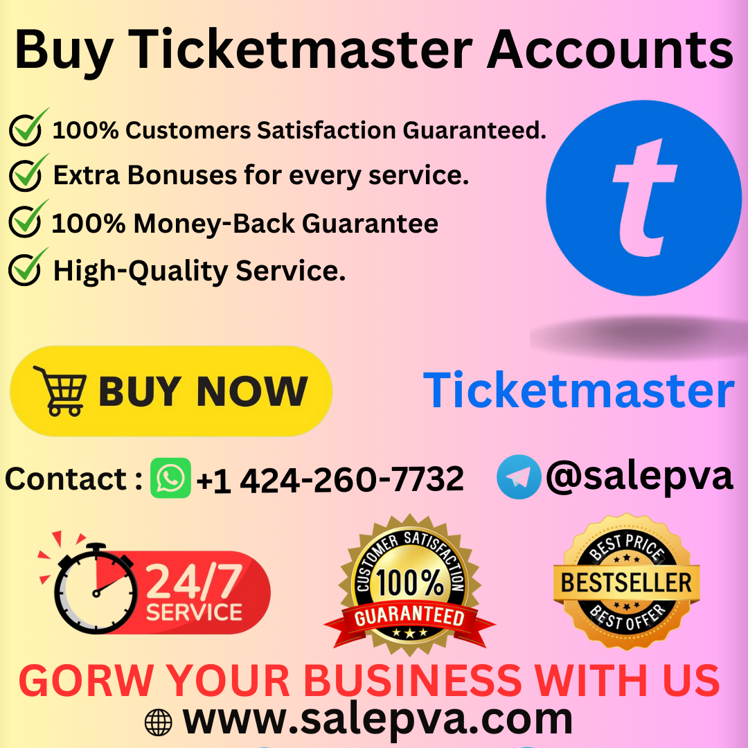 Buy Ticketmaster Accounts -