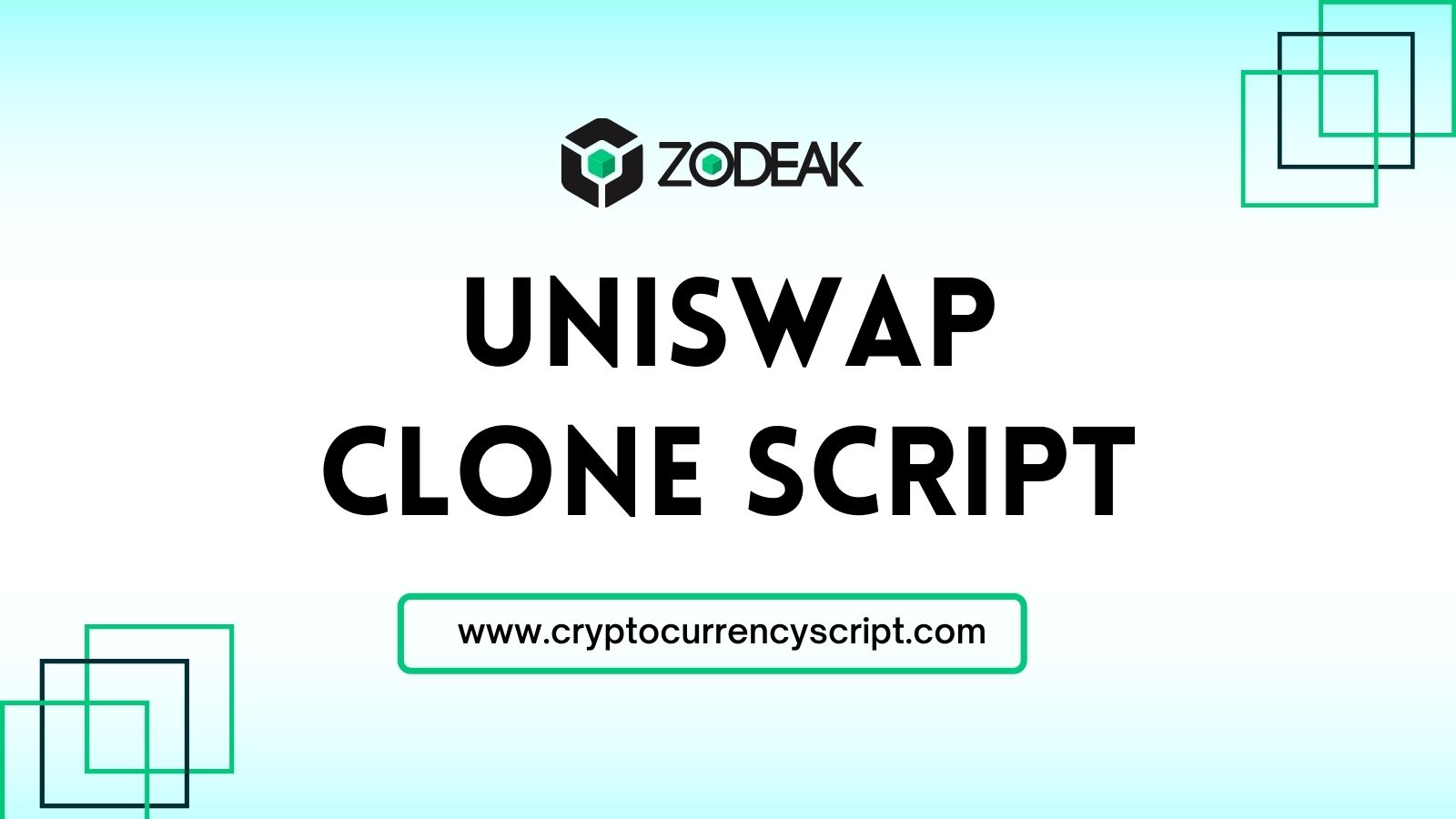 Uniswap Clone Script | Uniswap DEX Clone Software | Zodeak