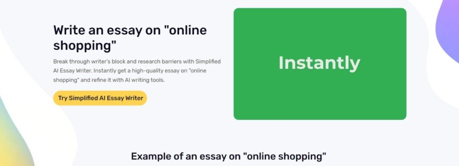 Online Shopping Essay Writer Cover Image