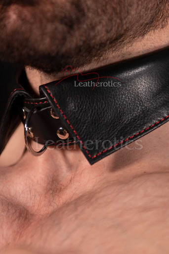 Buy Leather Bondage Collar with Buckle | Leatherotics US