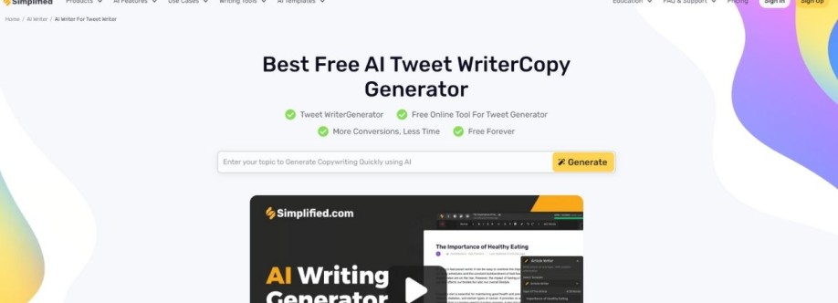 AI tweet writer generator Cover Image