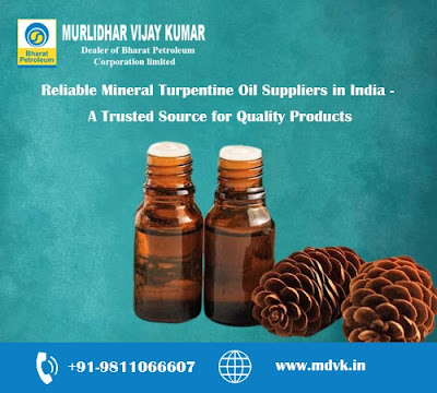 Top Mineral Turpentine Oil Suppliers in India: High-Quality Solutions for Industrial Needs