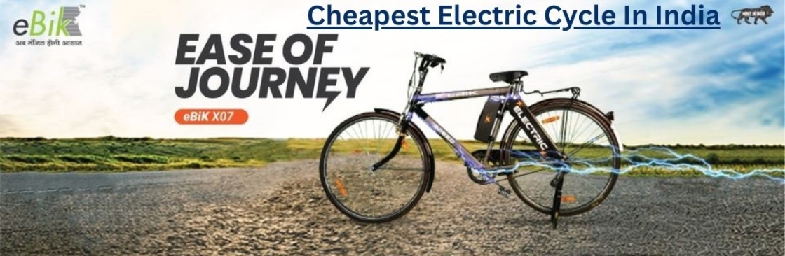 Cheapest Electric Cycle In India Cover Image