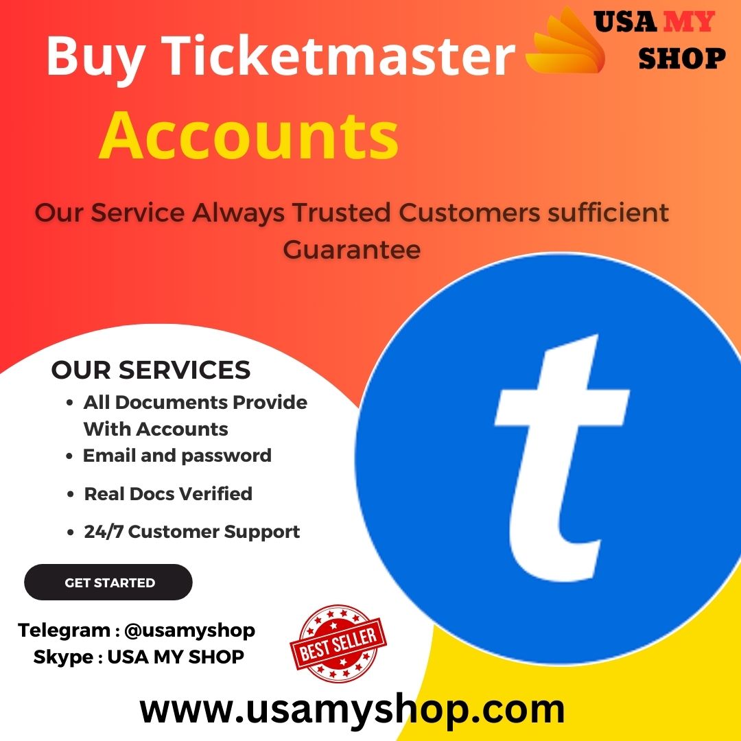 Buy Ticketmaster Account - 100% trusted seller USAmyShop