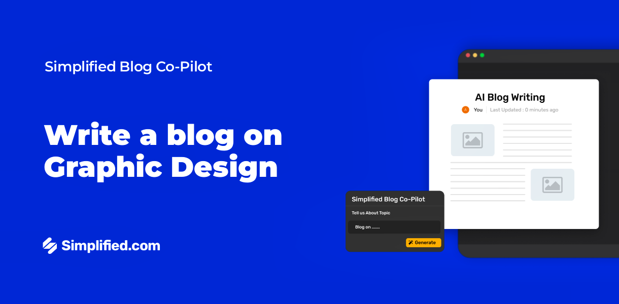Write Graphic Design Blogs with AI Blog Writer